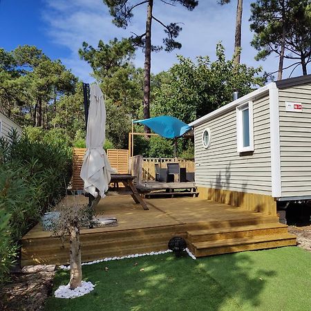 Mobile-Home 6 Personnes Cap Ferret Claouey ภายนอก รูปภาพ