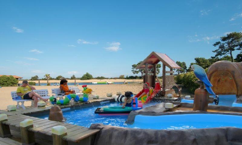 Mobile-Home 6 Personnes Cap Ferret Claouey ภายนอก รูปภาพ